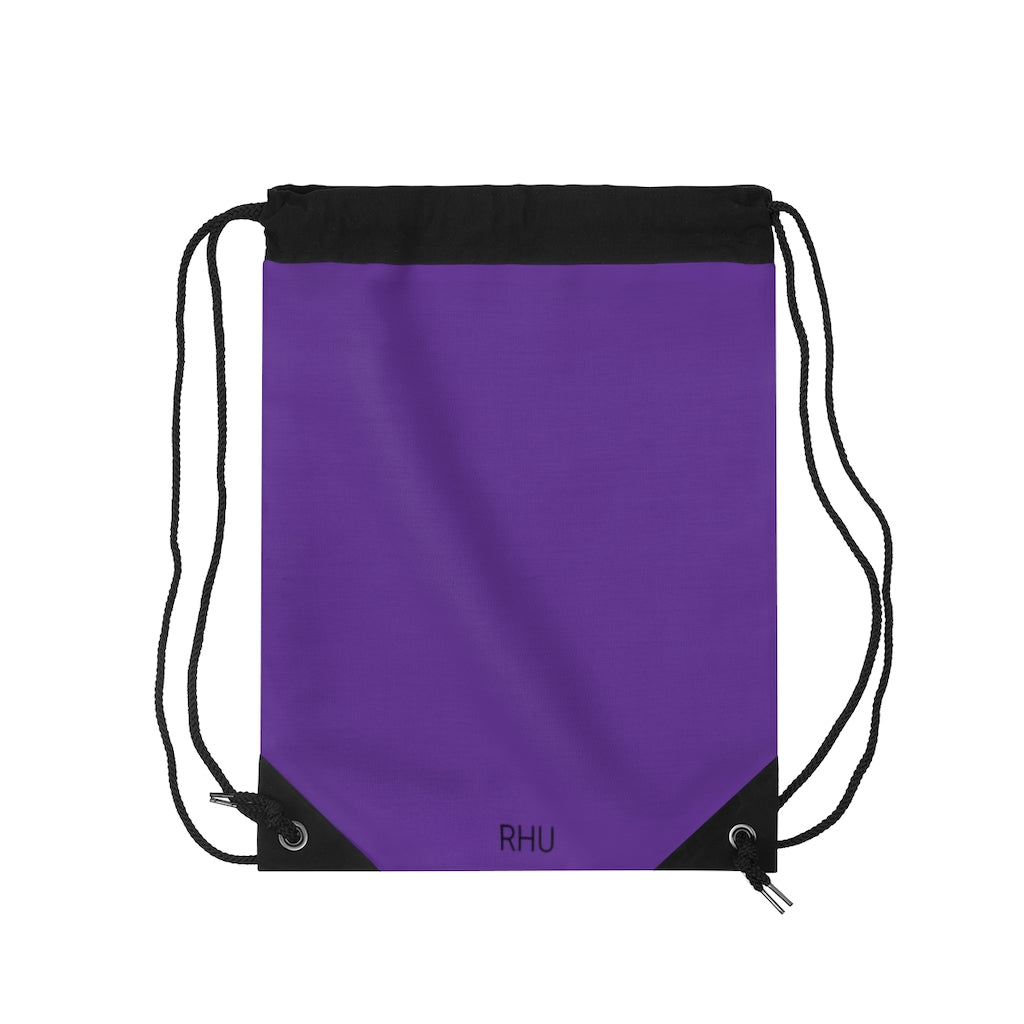 Human Rights LINFA Drawstring Bag Purple