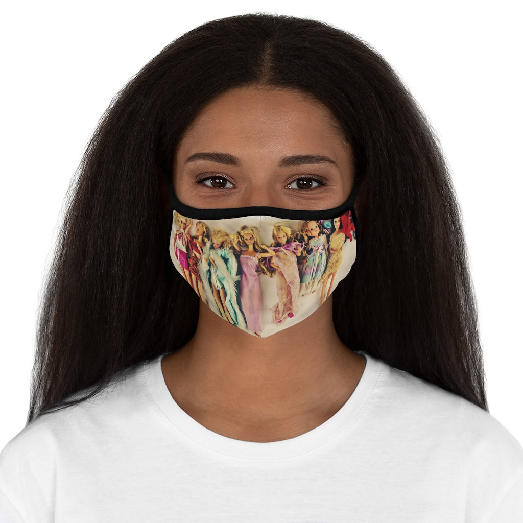 Barbie Fitted Polyester Face Mask