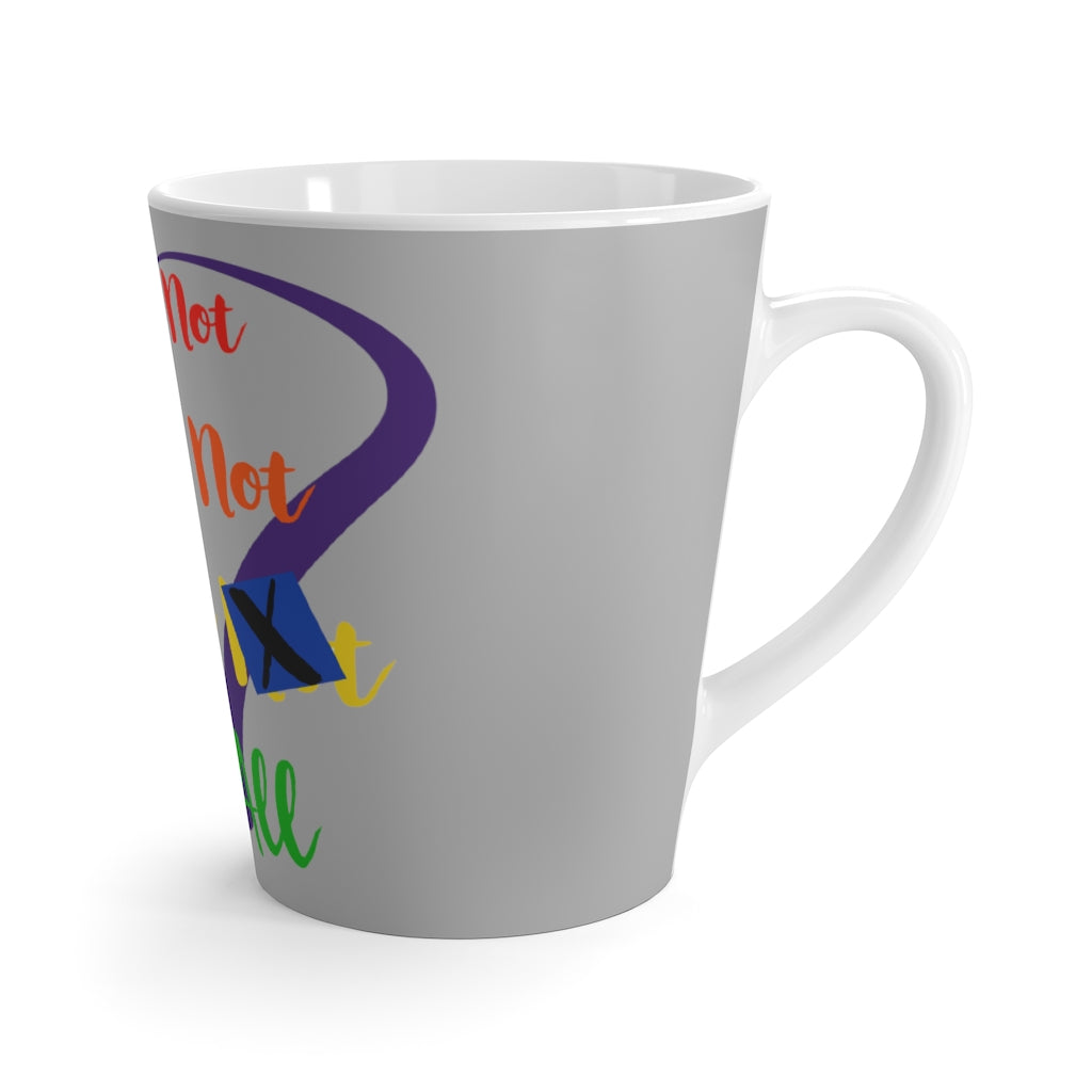 Human Rights LINFA Latte Mug Light Grey