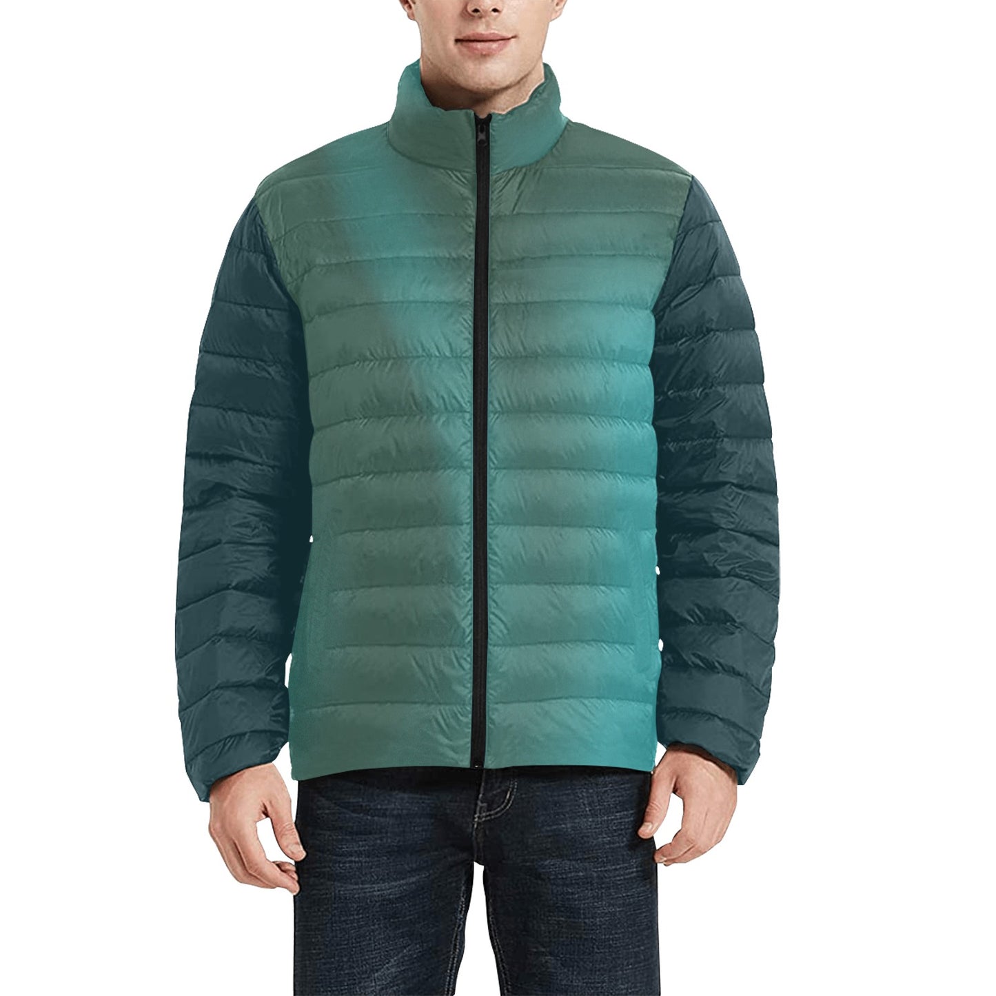 Men's Bomber Jacket Green Beams