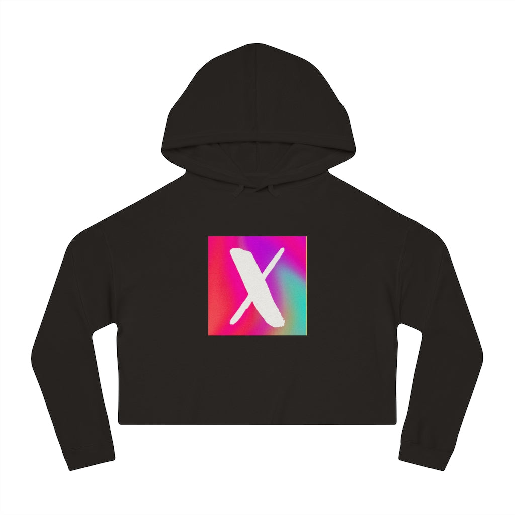 X Women’s Cropped Hooded Sweatshirt