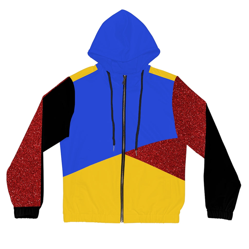 Women’s Full-Zip Hoodie Yellow/Blue/Red/Black