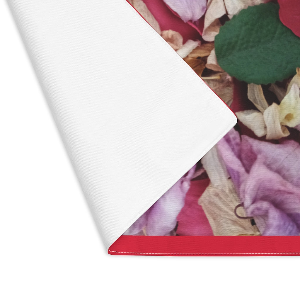 Petals Red Placemat - Tovaglietta