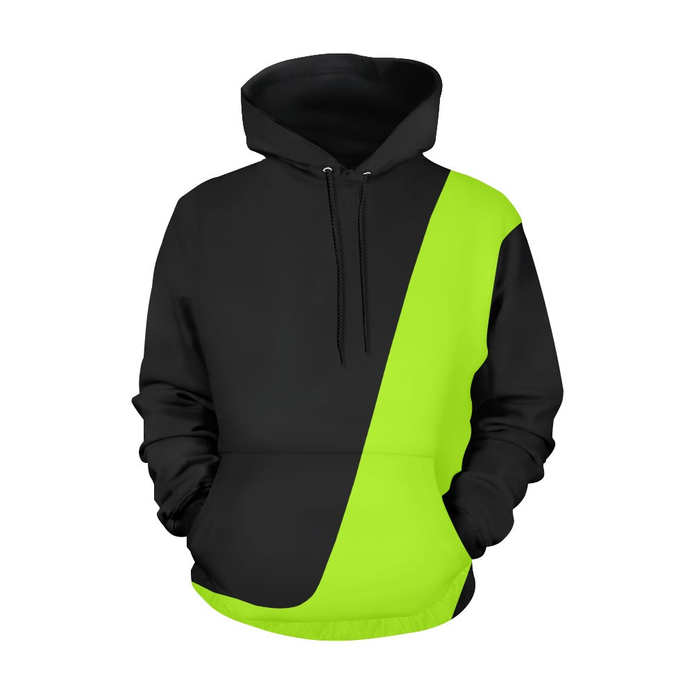 RHU Women's Hoodie Black Green