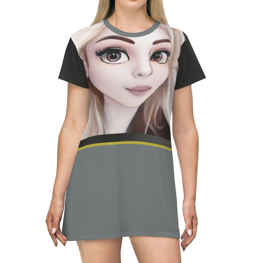 T-Shirt Dress Cartoon