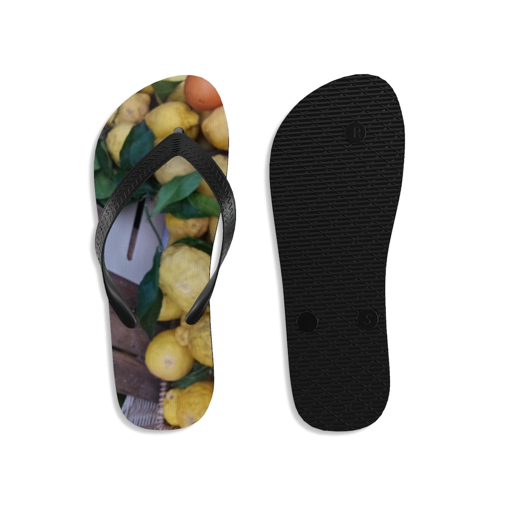 Get Healthy Lemon Unisex Flip-Flops