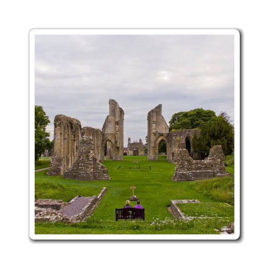 Glastonbury Abbey United Kingdom Magnet