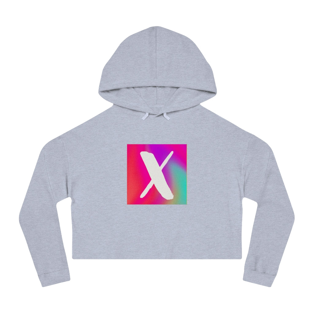 X Women’s Cropped Hooded Sweatshirt