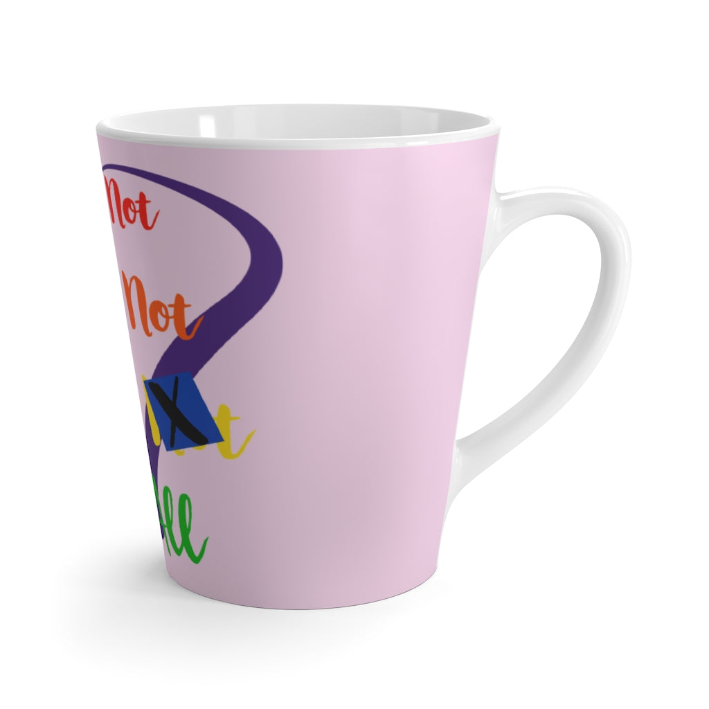 Human Rights LINFA Latte Mug Pale Pink