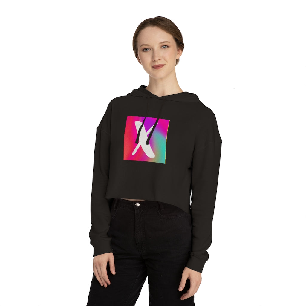 X Women’s Cropped Hooded Sweatshirt