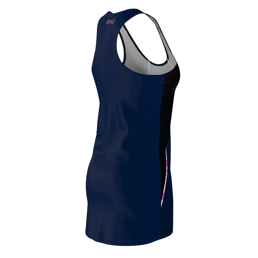 Women's Cut & Sew Racerback Dress Dark Blue