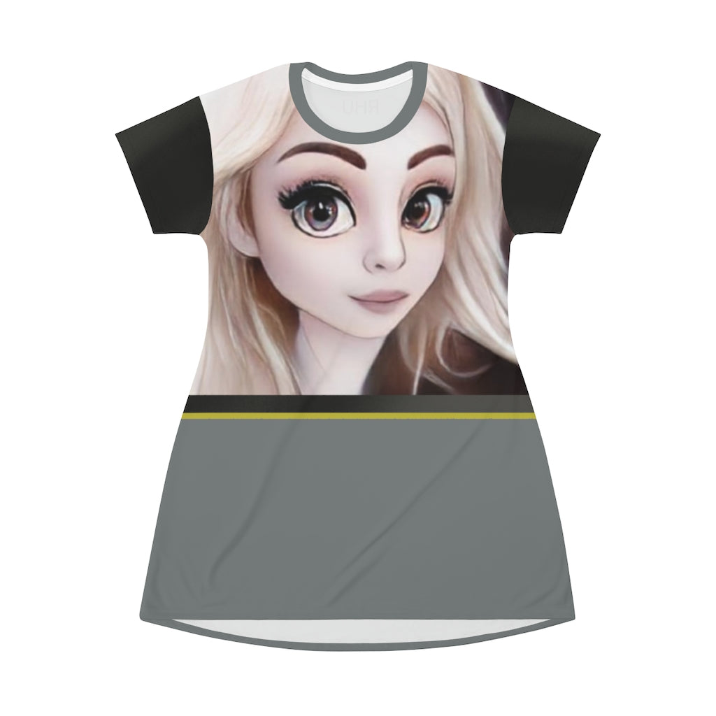 T-Shirt Dress Cartoon