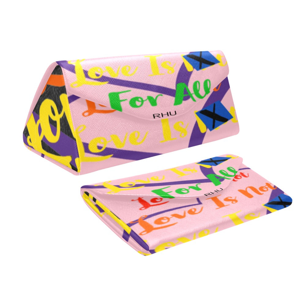 Human Rights Foldable Glasses Case